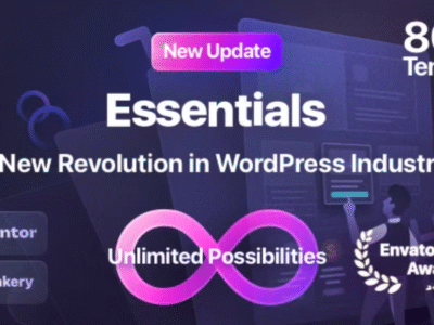 Essentials | Multipurpose WordPress Theme