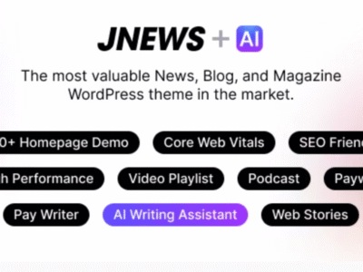 JNews - WordPress Newspaper Magazine Blog AMP Theme