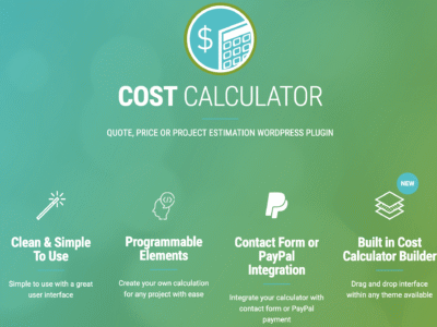 Cost Calculator Builder PRO v3.5.10