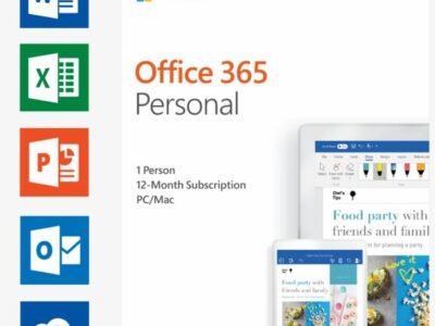 OFFICE 365 Personal Activation Key License 1 Year - Original